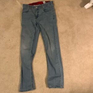 Denim blue jeans, pants, Levi